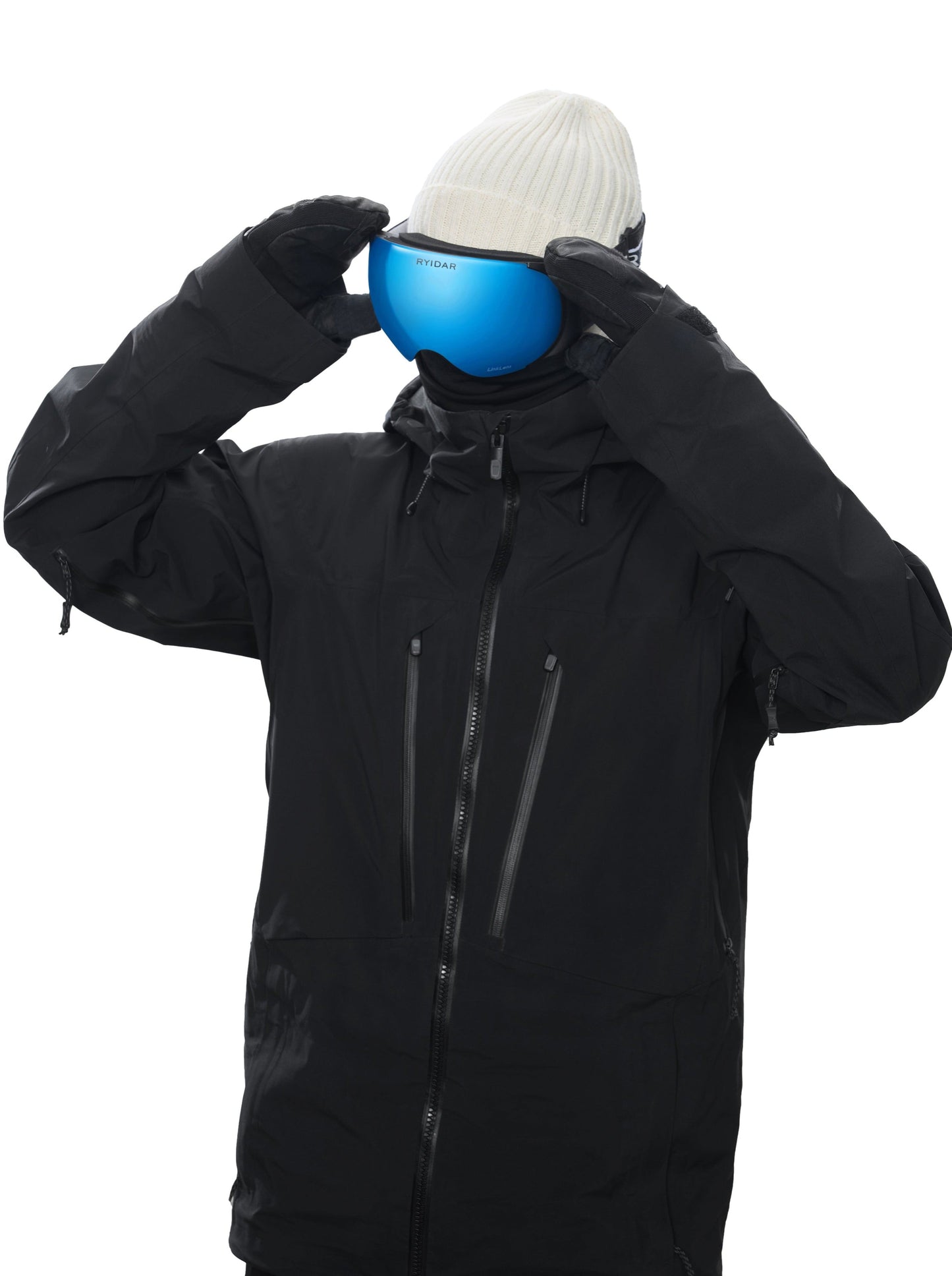 LinkLens Pro 2 Audio Snow Goggles Low Bridge Fit