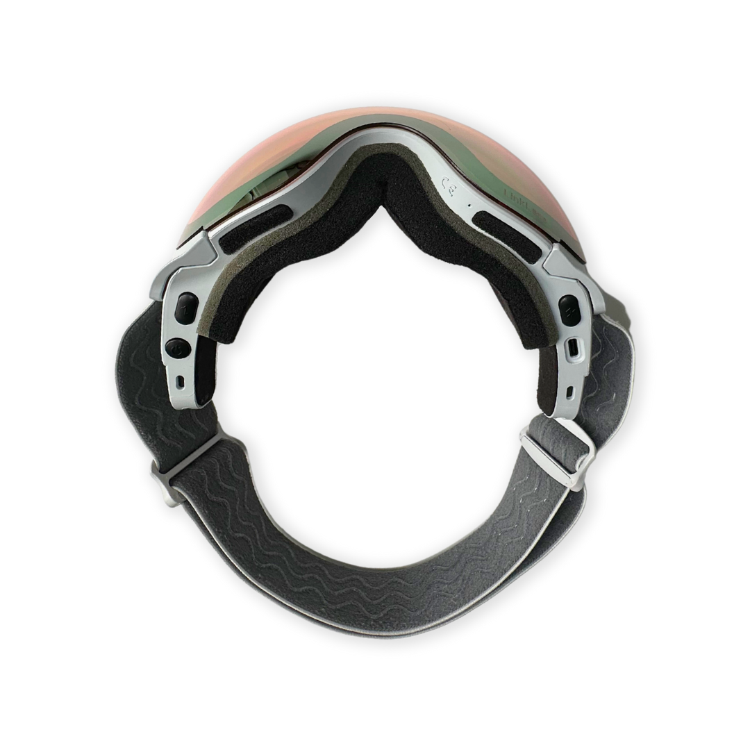 LinkLens Pro 2 Audio Snow Goggles Low Bridge Fit