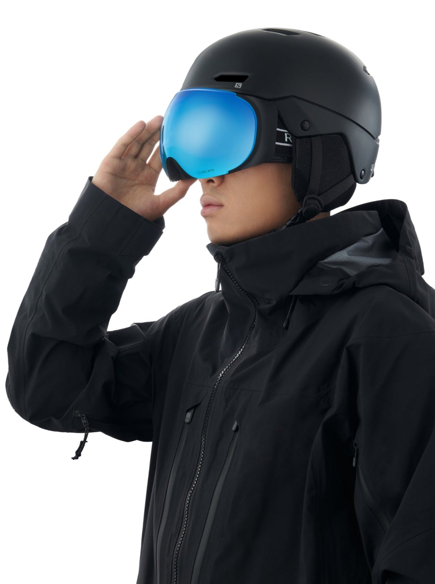 LinkLens Pro 2 Audio Snow Goggles Low Bridge Fit + Custom Prescription Lenses